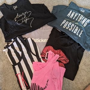 Lot of Tank tops and one t shirt